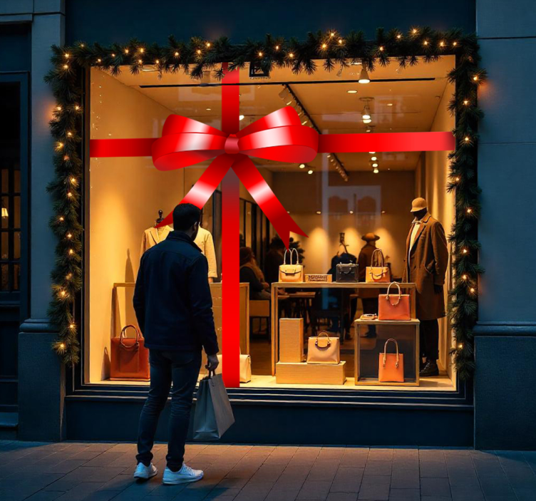 Presentbåge Väggklistermärken djur - Tenstickers