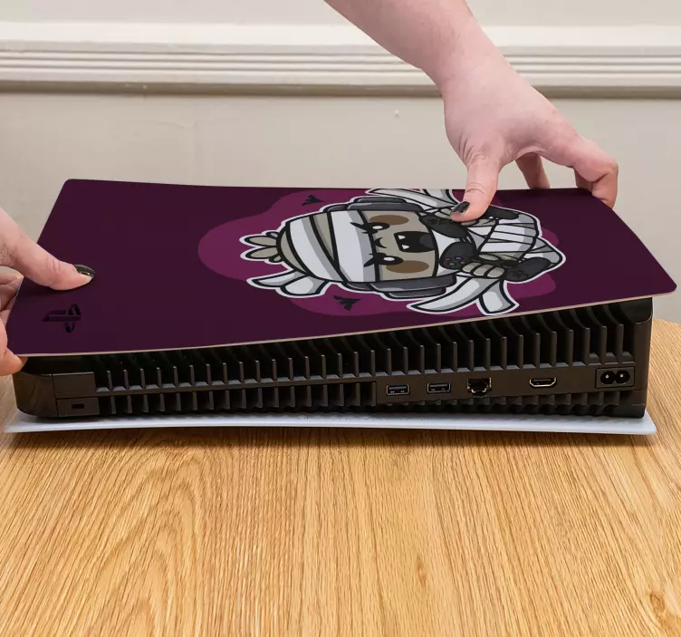 Ps5 klistermärke superhjälte kontroller design - Tenstickers