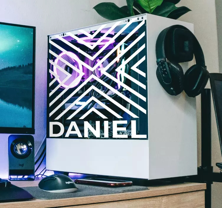 Rader med namn Väggklistermärken videospel - Tenstickers