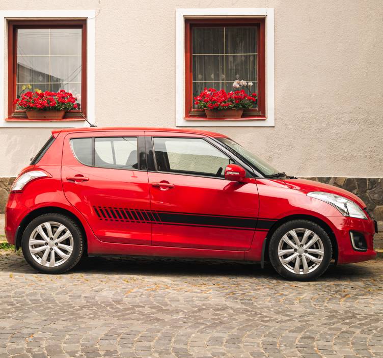 Ränder gradient bildekaler - Tenstickers