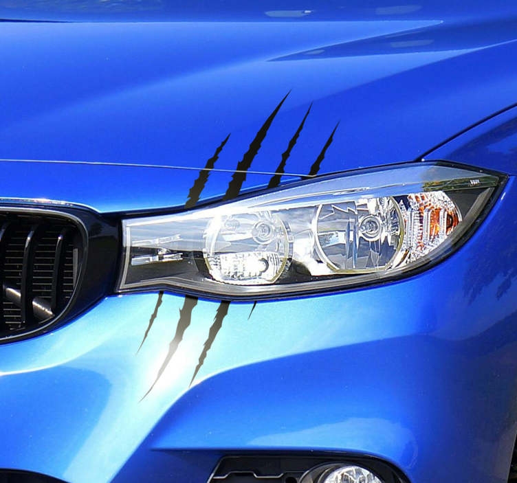 Repsats för strålkastare bildekaler - Tenstickers