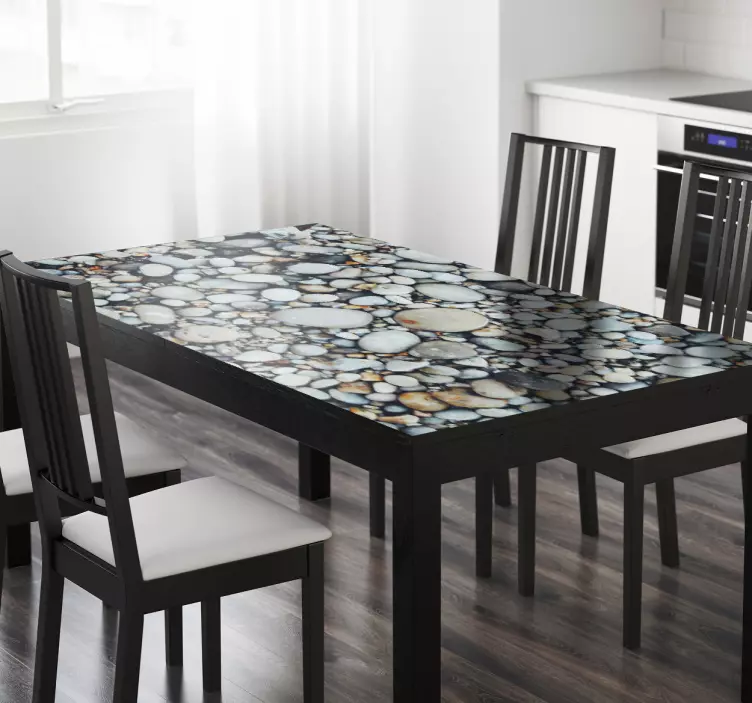 River sten möbler klistermärke - Tenstickers