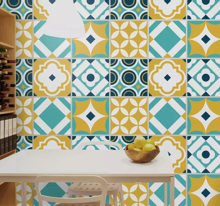 Sadrinio kakel klistermärke - Tenstickers