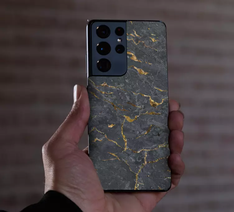 Samsung klistermärken med marmorstruktur motiv - Tenstickers