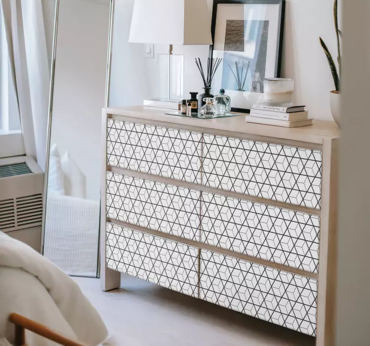 Skandinaviska motiv möbler klistermärke - Tenstickers