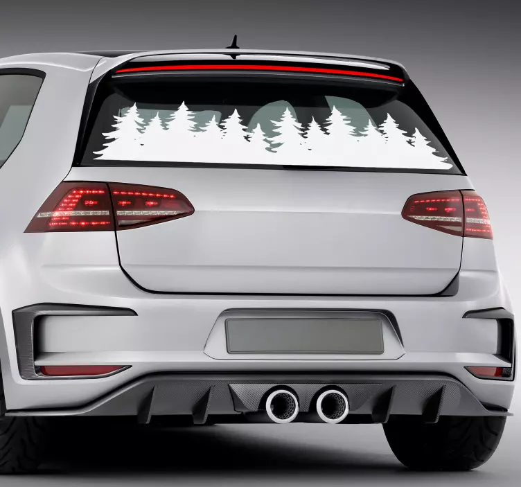 Skogs träd Väggklistermärken träd - Tenstickers