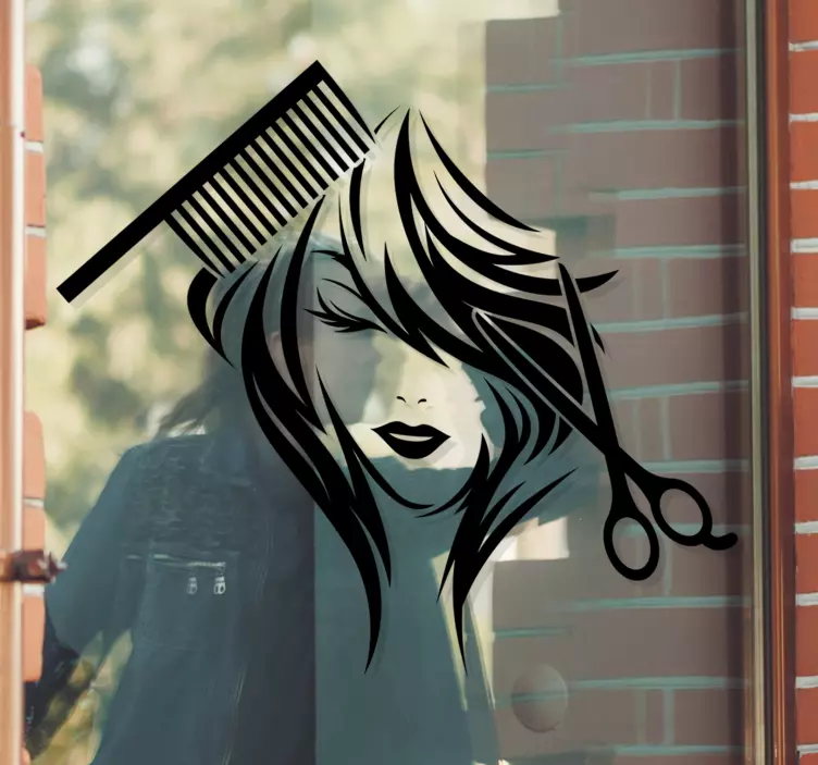 Skönhetssalongsax och kamfönster - Tenstickers