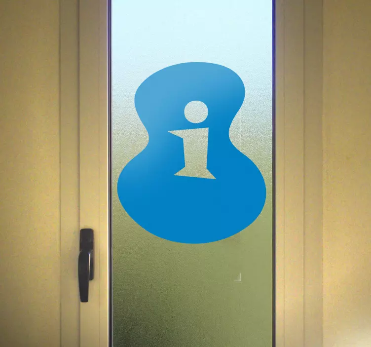 Skyltfönster klistermärken informativt skyltikon - Tenstickers