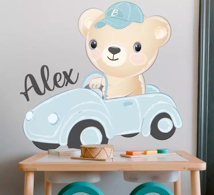 Söta björnförare klistermärken - Tenstickers