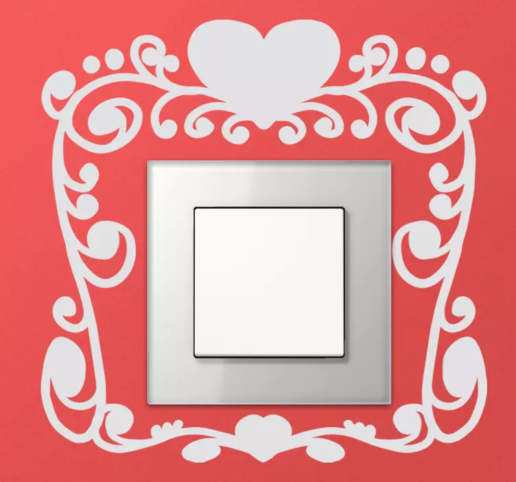 St valentine switch klistermärke - Tenstickers