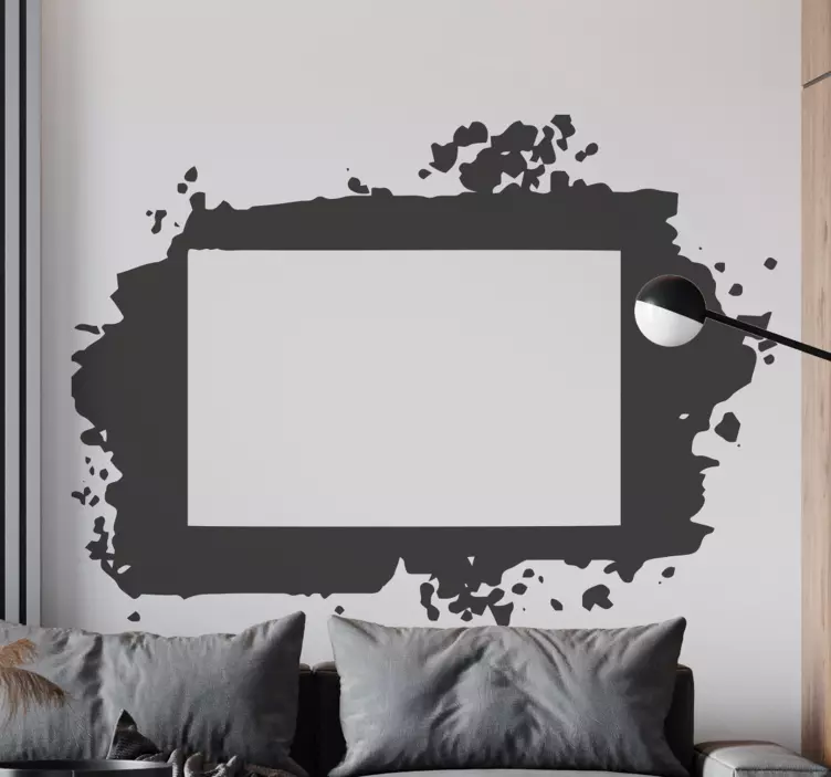 Stänk ramar bild ram klistermärken - Tenstickers