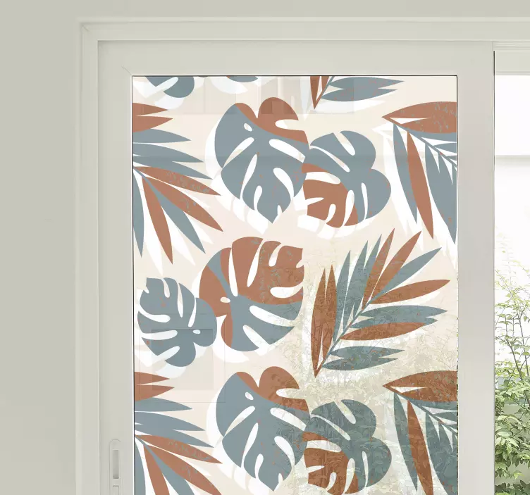 Stora gröna monster växter klistermärke - Tenstickers