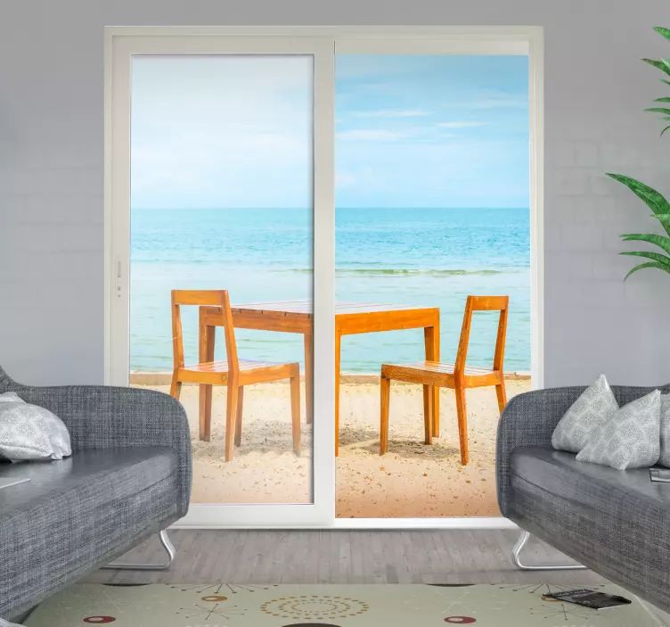 Terrass trickster visuella effekter väggklistermärke - Tenstickers