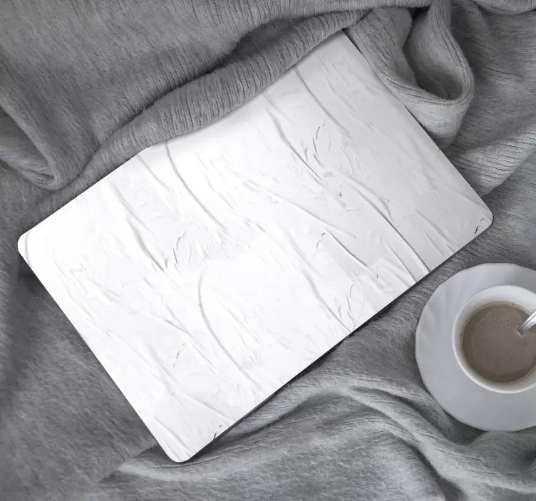 Texturerad yta klistermärke för bärbar - Tenstickers