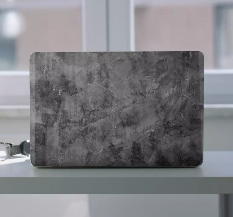 Texturerat ytskikt klistermärke för bärbar - Tenstickers