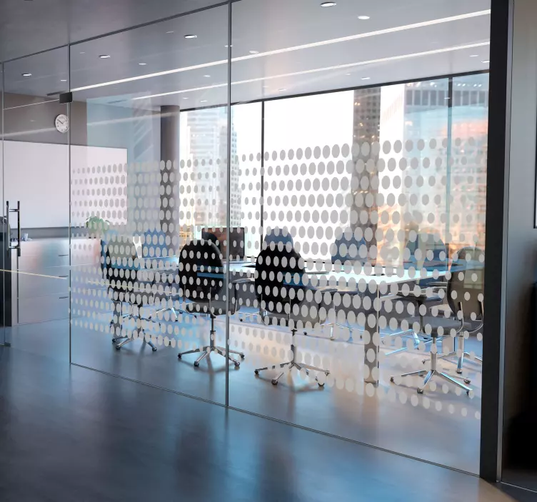 Topos för kontor Väggklistermärken cirklar - Tenstickers