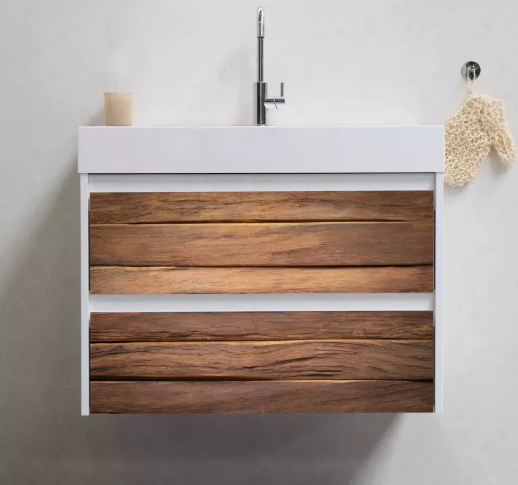 Träplanka yta klistermärken til möbler - Tenstickers