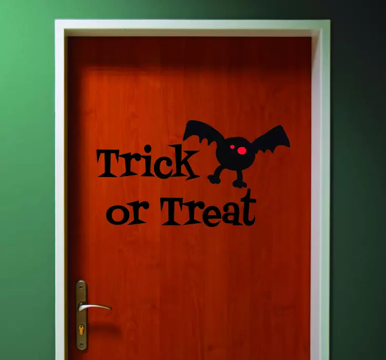 Trick eller behandla halloween dekaler - Tenstickers