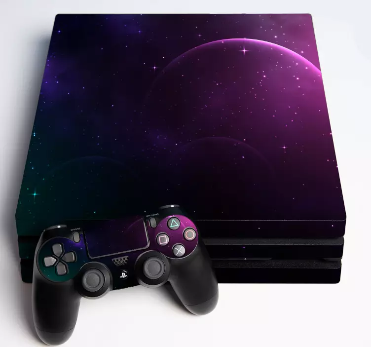 Universum och galax ps4-klistermärken - Tenstickers