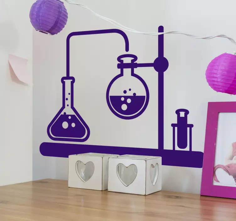 Klistermärke för kemivetenskap - Tenstickers