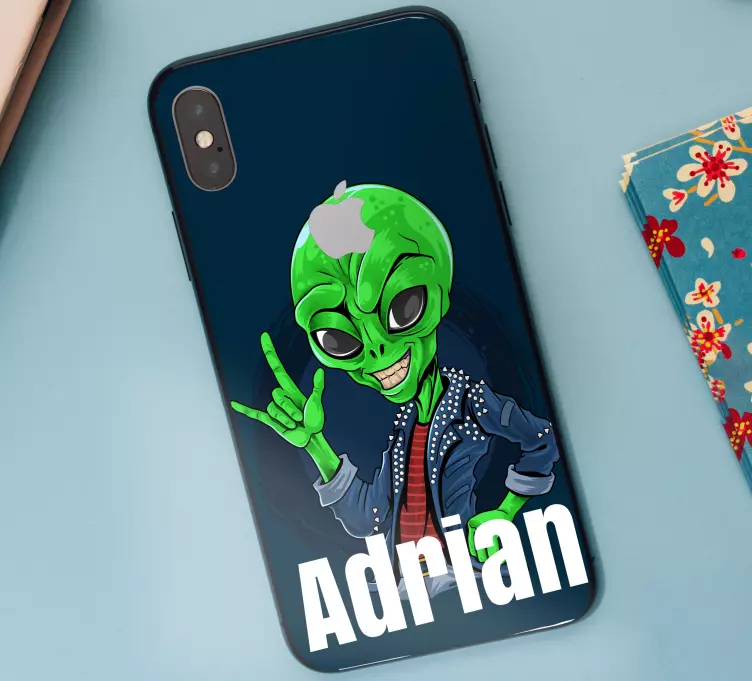 Väggklistermärken djur utomjordisk karaktär - Tenstickers