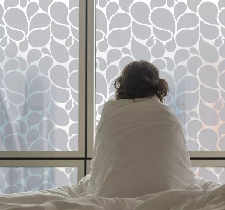 Vattendroppar fönster klistermärke - Tenstickers