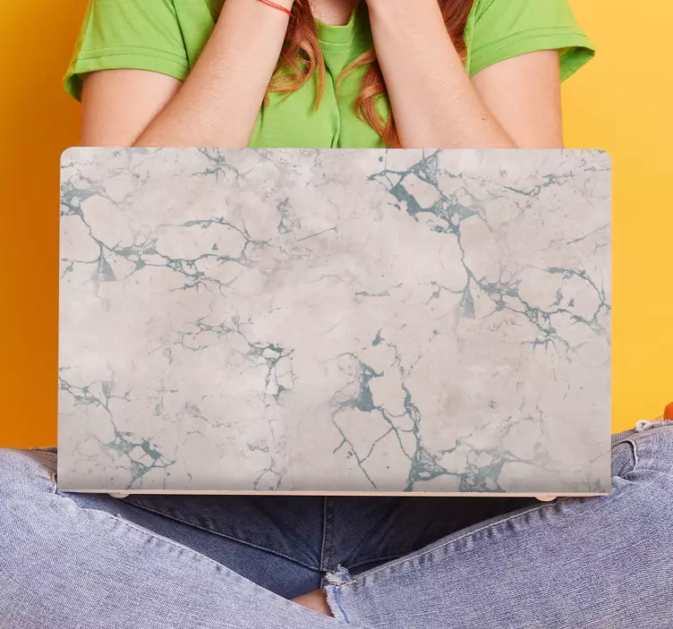 Vener av marmor bärbar dator hud - Tenstickers