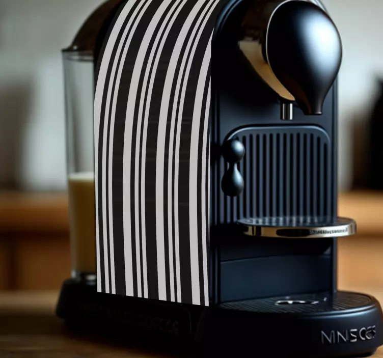 Vertikala linjer Väggklistermärken hushållsapparater - Tenstickers