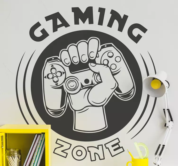 Videospel klistermärke spelkontroll emblem - Tenstickers