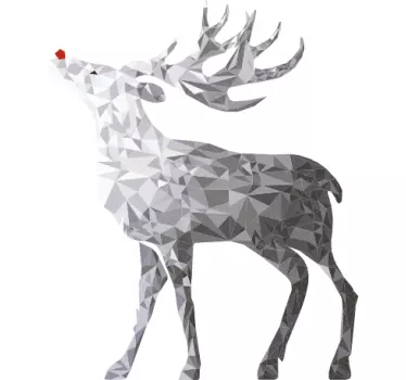 Jul renvägg klistermärke - Tenstickers