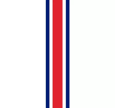 Stora brittiska bilremsa klistermärke - Tenstickers
