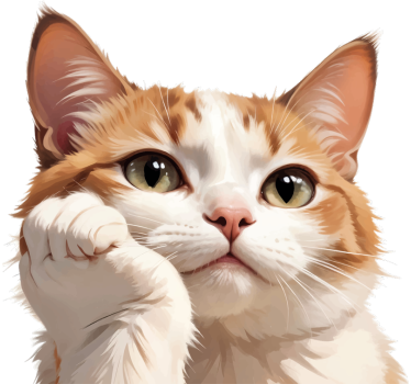 Katt tänker bil klistermärke - Tenstickers