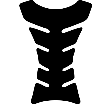 Enfärgad hud dekal motorcykel - Tenstickers