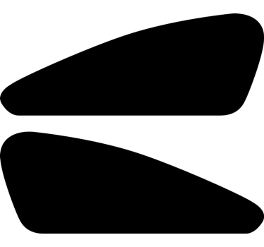 Enfärgad tank dekal motorcykel - Tenstickers