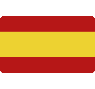Motorcykelklistermärke spanien flagga för hjälm - Tenstickers