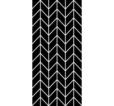 Geometrisk duschklistermärke - Tenstickers