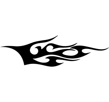 Tribal bil dekal - Tenstickers