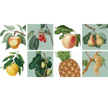 Växande frukt vägg klistermärke - Tenstickers