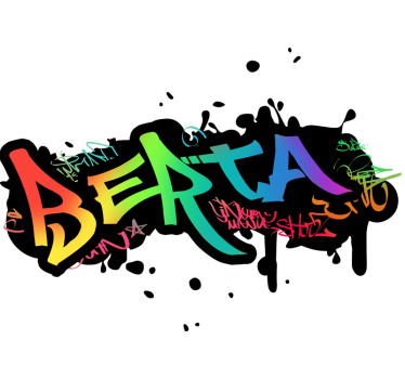 Graffiti namn anpassningsbara klistermärke - Tenstickers