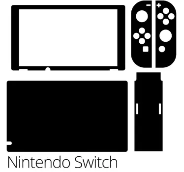 Färg (nintendo) nintendo huddekal - Tenstickers