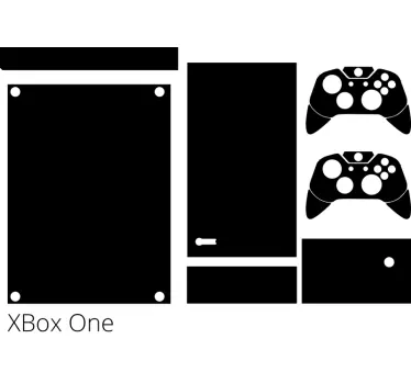 Färg (xbox) xbox dekal - Tenstickers