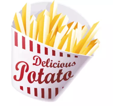 Läckra pommes frites - Tenstickers