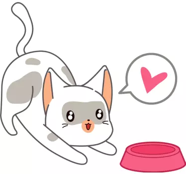 Katt tank bil dekal - Tenstickers