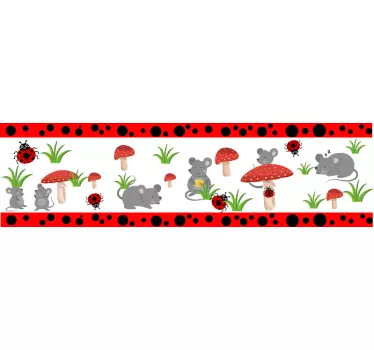 Botanisk klistermärke - Tenstickers