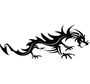 Dragoon bil dekal - Tenstickers
