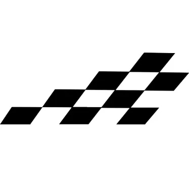 Racing bild bil dekal - Tenstickers