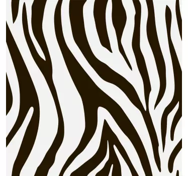 Zebra mönster bärbar dator hud dekal - Tenstickers
