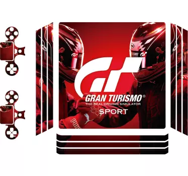 Gran turismo sport ps4 klistermärke - Tenstickers
