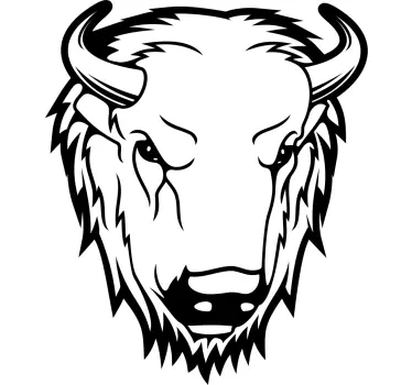 Europeiska bison vilda djur klistermärke - Tenstickers