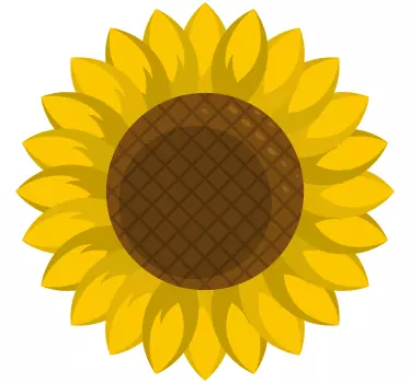 Solros bil dekal - Tenstickers